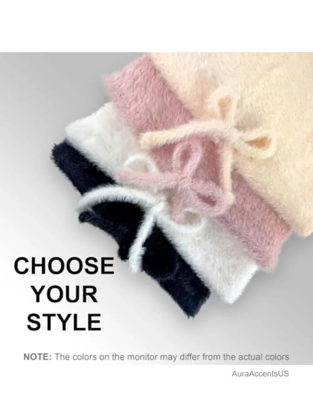 Knitted Balaclava Hood Scarf Women Winter Snow Face Cover One Size